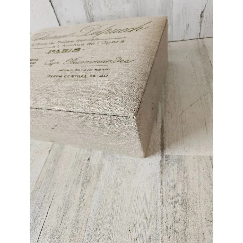 Restaurant Delpuech Paris box home decor jewelry large‎